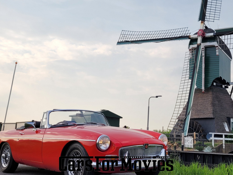 CarsForMovies | MG MGB (Rechtslenker) 1972 England Rot Schwarz Zivilfahrzeug Cabrio Nordrhein-Westfalen 7253 Rechtslenker rhd